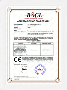 REACH SVHC 201 Certificate