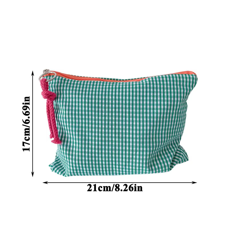 MECO Fashion Style Cotton Cosmetic Pouch Hot Sell