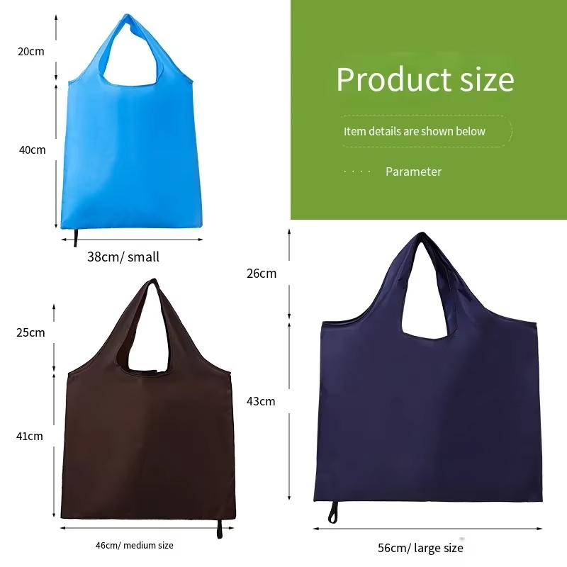 MECO Reusable Foldable Ployester Shopping Bag Hot Sell