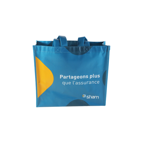 Laminated Shopping Tote