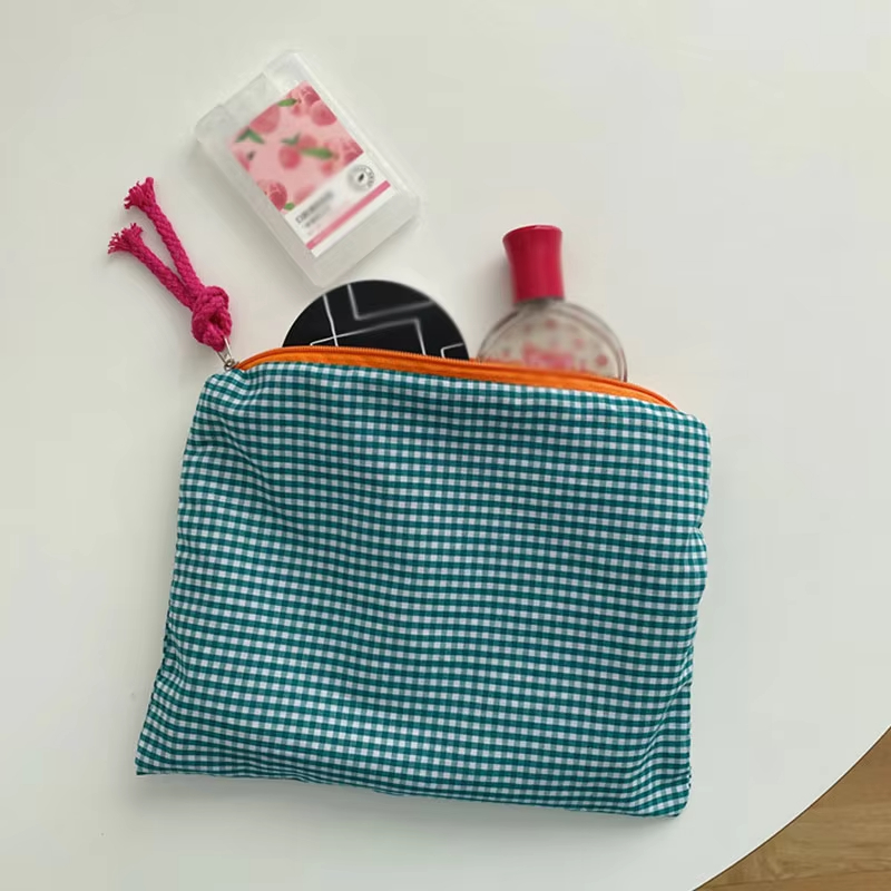 MECO Fashion Style Cotton Cosmetic Pouch Hot Sell