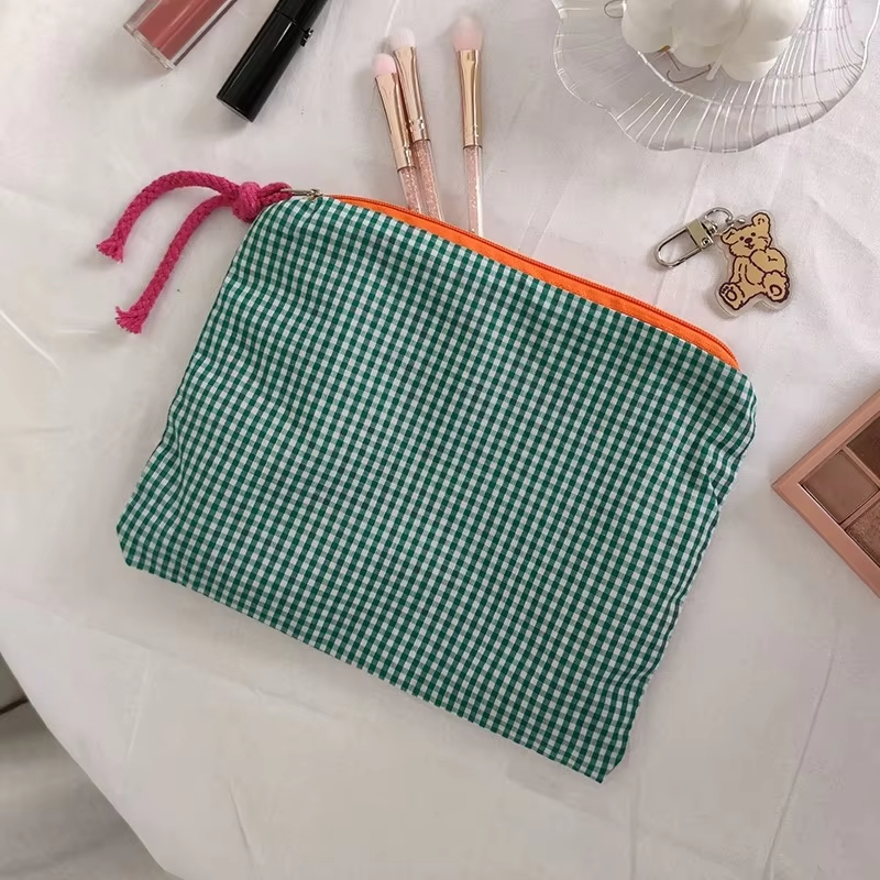 MECO Fashion Style Cotton Cosmetic Pouch Hot Sell