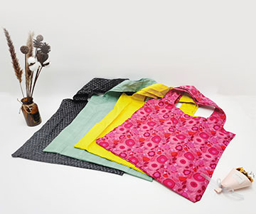 recycled polyester bag pink