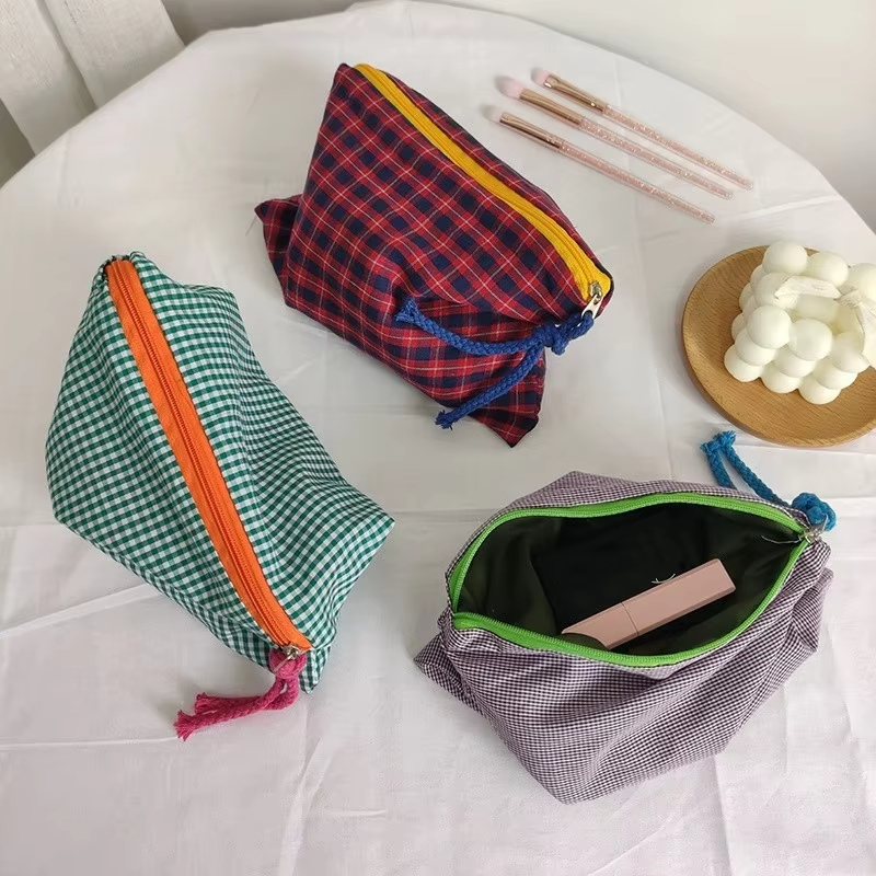 MECO Fashion Style Cotton Cosmetic Pouch Hot Sell