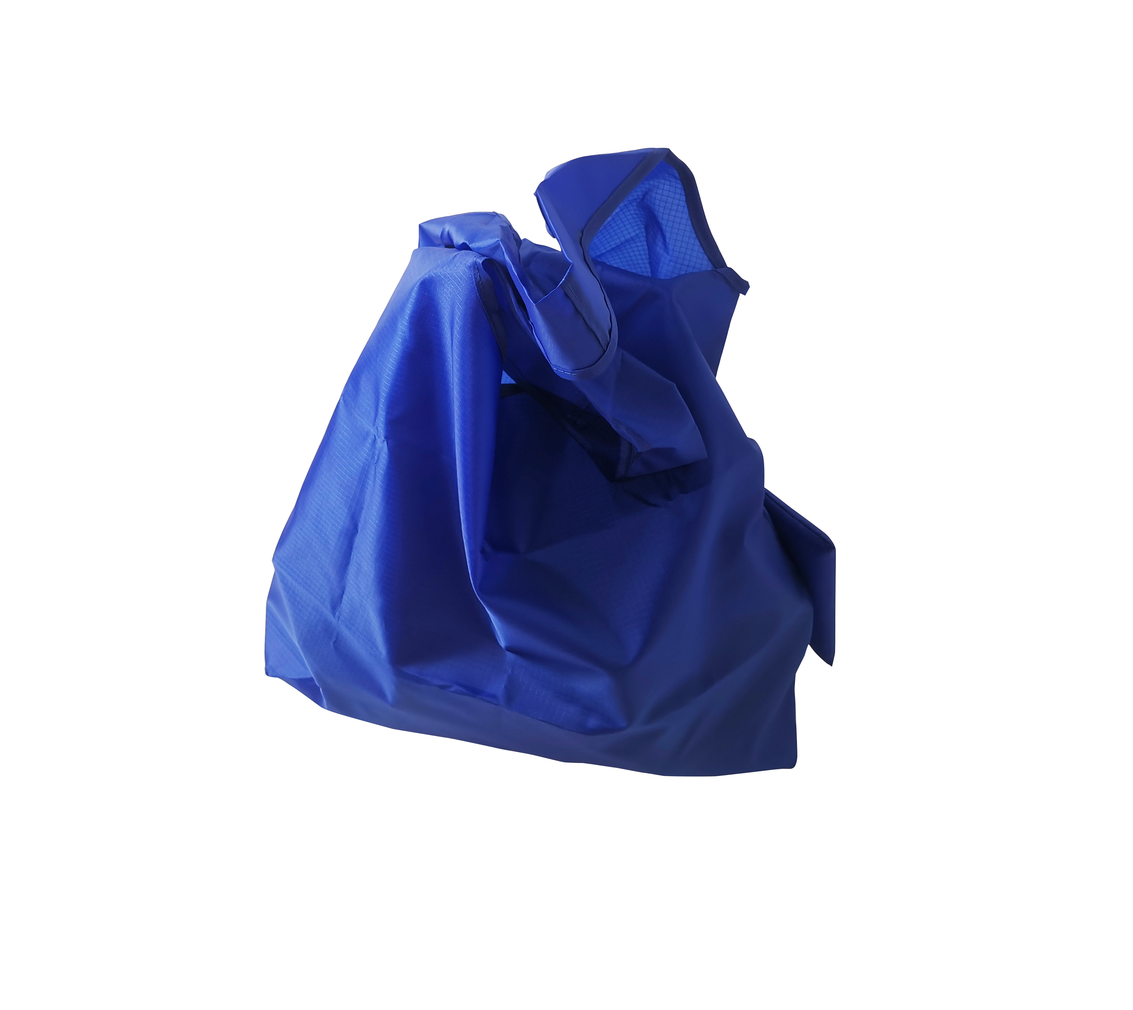 MECO Foldable Polyester Reusable Shopping Tote Bag with Pouch