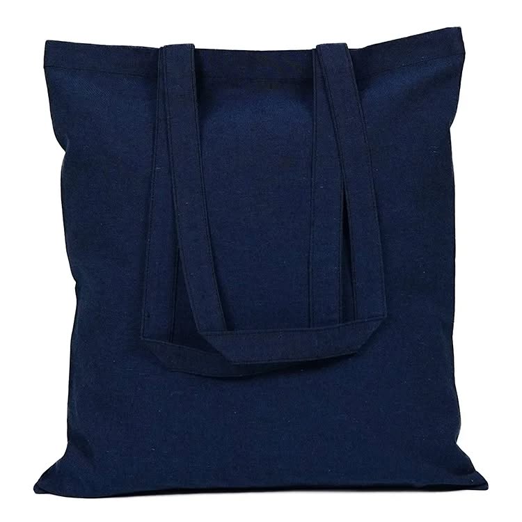 MECO Reusable Natural Cotton Canvas Tote Bag Eco-Friendly Shopping Bag Hot Sale