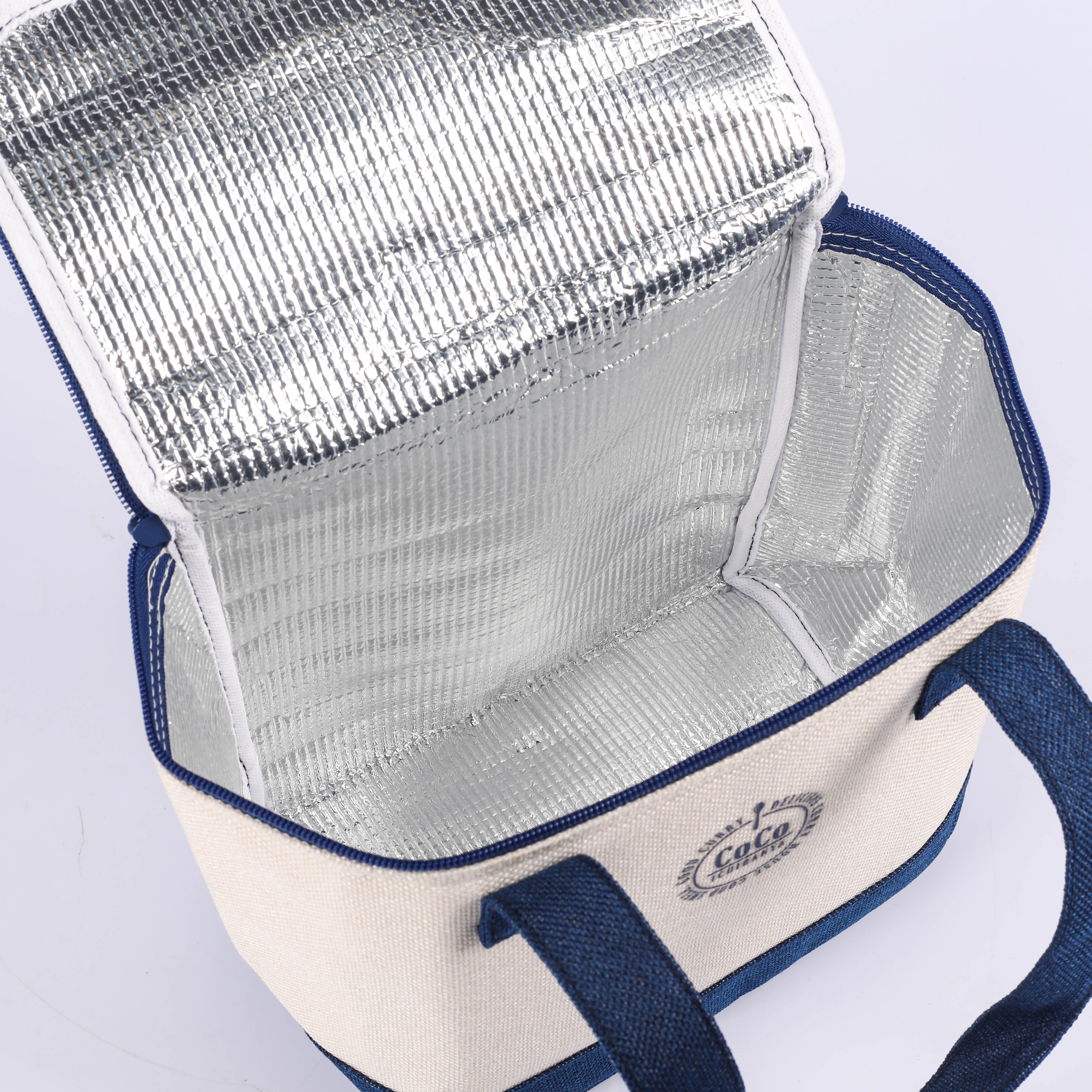 MECO Oxford Cloth Insulated Cooler Bag with Pearl Cotton Lining