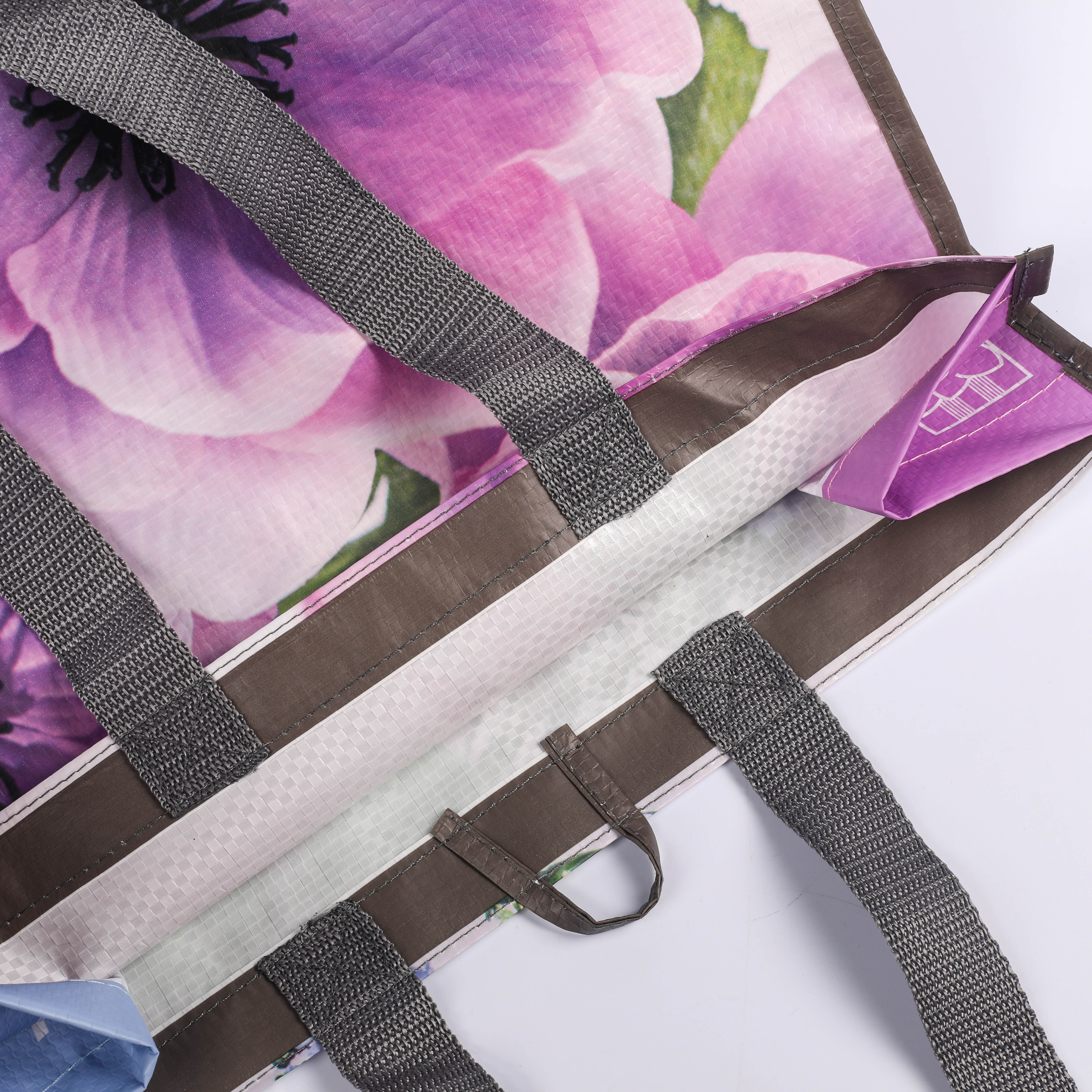 MECO Custom Printed Non Woven Laminated Shopping Tote Bag for Floral & Retail Promotion