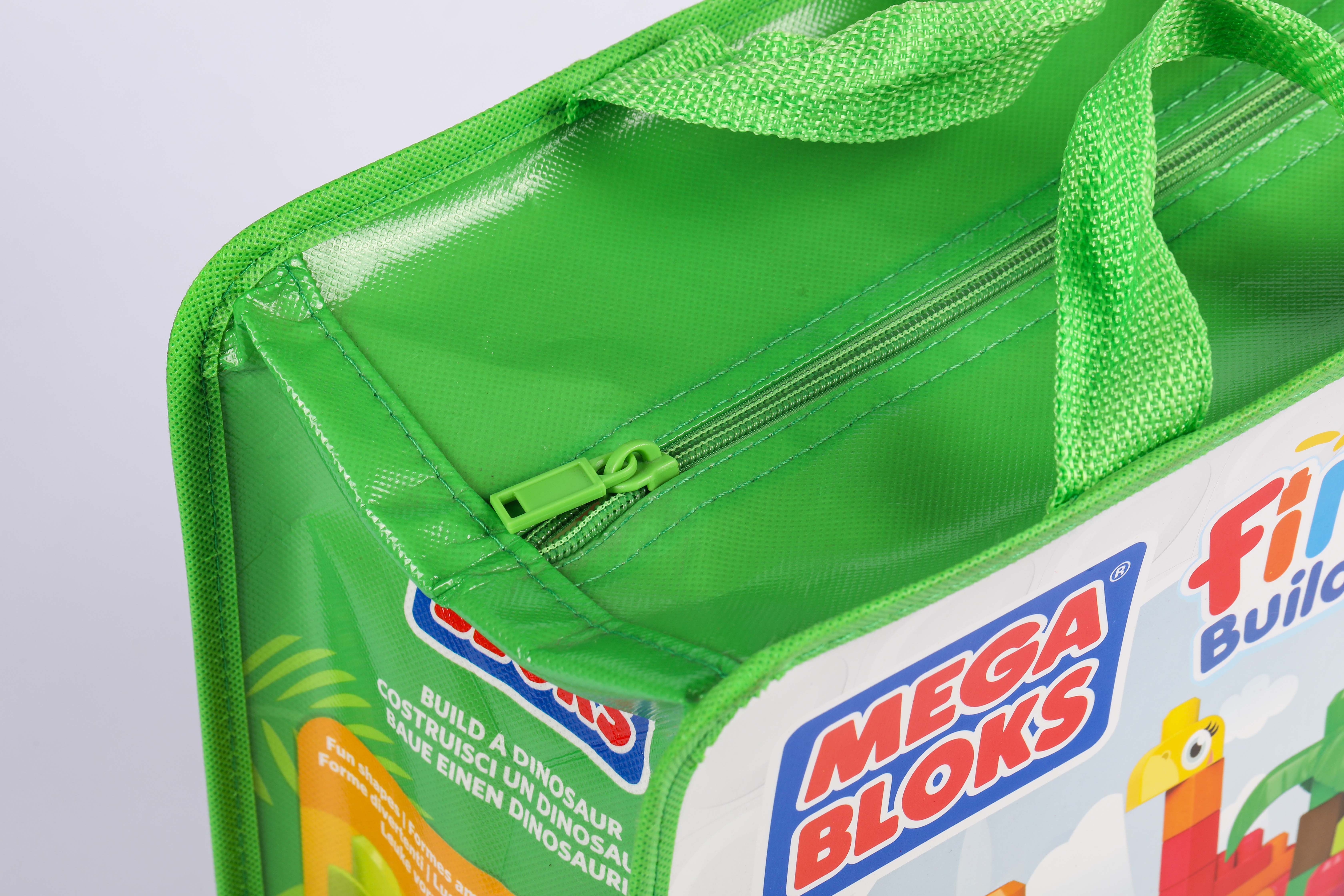 MECO Kids Toy Storage Bag Non-woven Organizer Tote with Handle